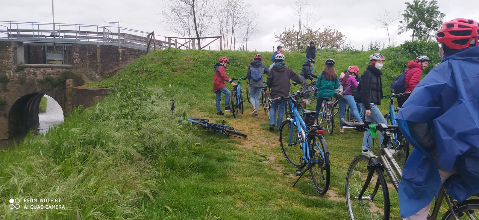 studenti in bicicletta